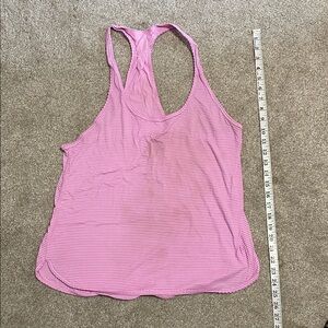 Lululemon Pink Racerback Tank Top - Lightweight Women’s Top